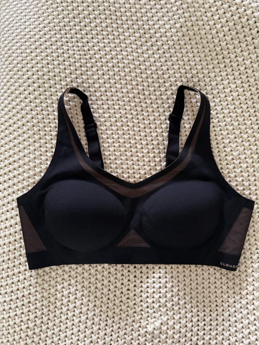 Honeylove CloudBra Seamless Support Bra in Black